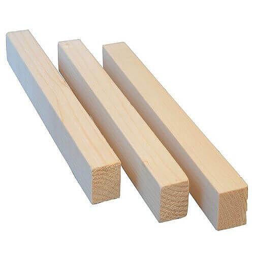 Брусок строганный 40х40 мм ель/сосна 3000 мм фото 1