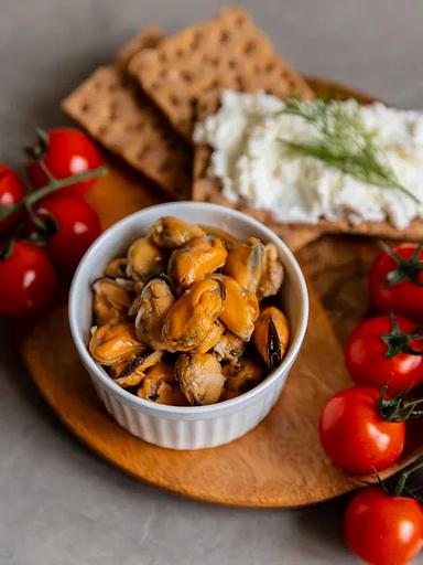 Закуска Мидии в чесночном соусе, опт фото 1