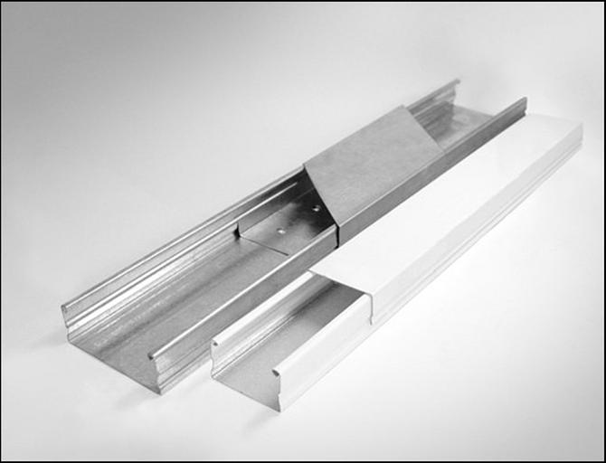 Кабель канал металлический СПМ 80х35 (цинк) фото 1