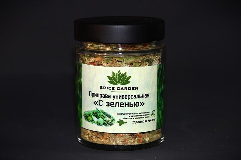 Приправа универсальная с зеленью Spice Garden 100 г фото 1