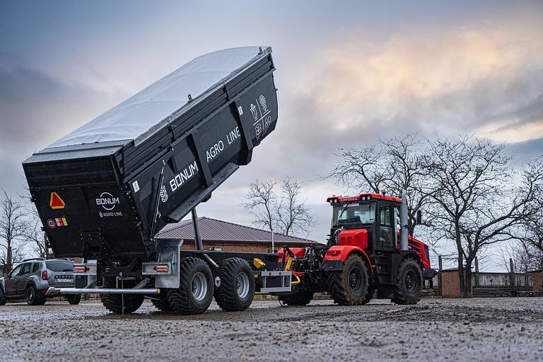 Самосвальный тракторный полуприцеп 20 м³ «Tipper 20» СТПП2000 фото 1