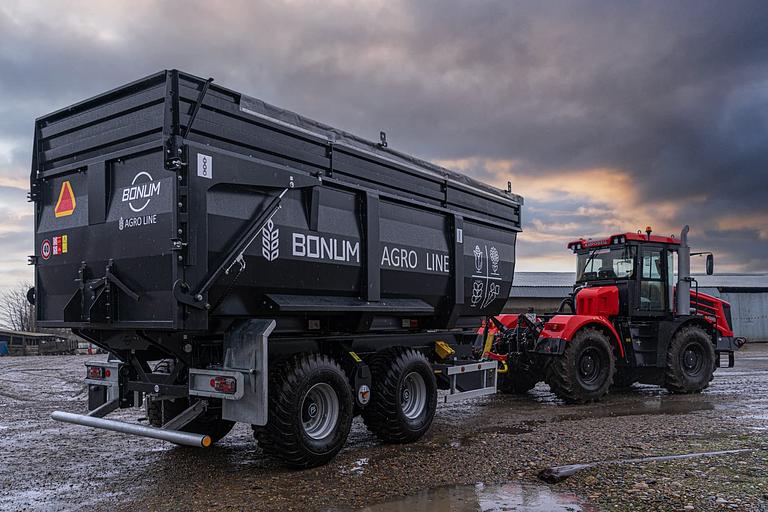 Самосвальный тракторный полуприцеп 20 м³ «Tipper 20» СТПП2000 фото 2