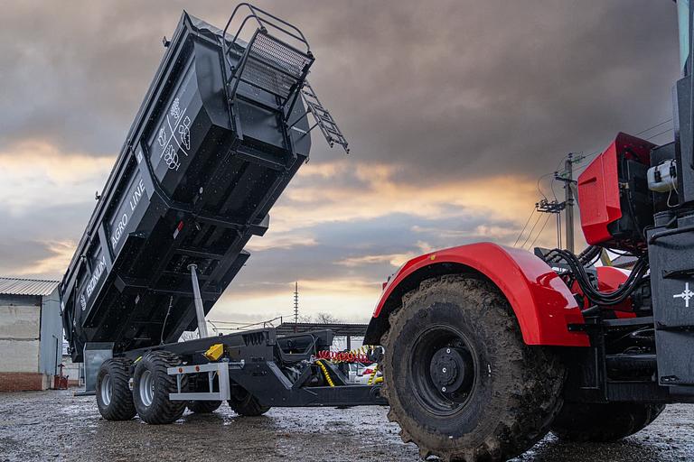 Самосвальный тракторный полуприцеп 20 м³ «Tipper 20» СТПП2000 фото 6