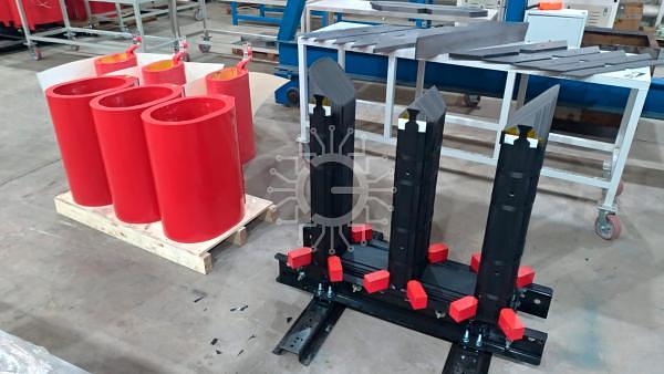 Трансформатор сухой ТСЛ 1000/10,5/0,4/IP00/D/Yн-11/Al фото 4