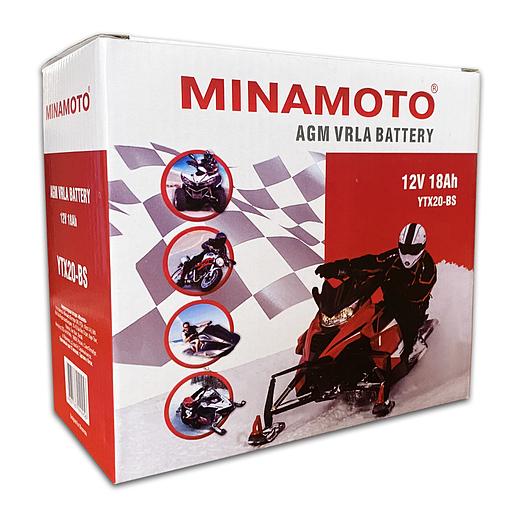 Мотоаккумулятор YTX20-BS ОПТ фото 2