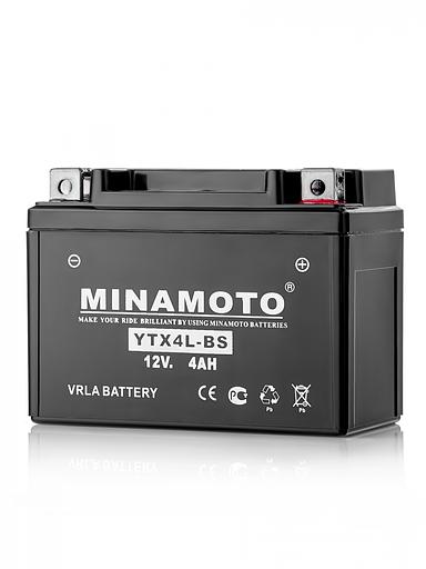 Мотоаккумулятор YTX4L-BS ОПТ фото 2