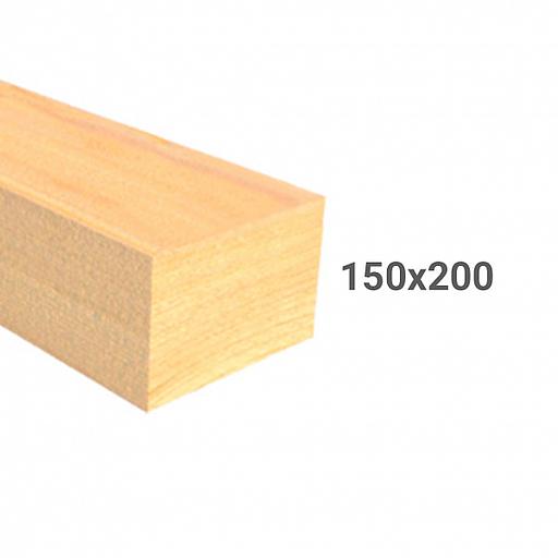 Брус обрезной 150×200×6000 лиственница 1 ОПТ фото 1