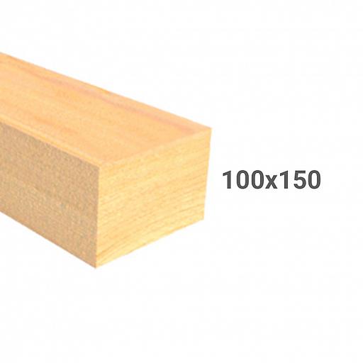 Брус обрезной 100×150×6000 лиственница 1 ОПТ фото 1