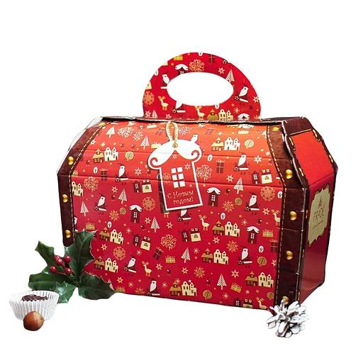 Коробка шоколада ручной работы Fradе́ «Сундук» 1330 г фото 1