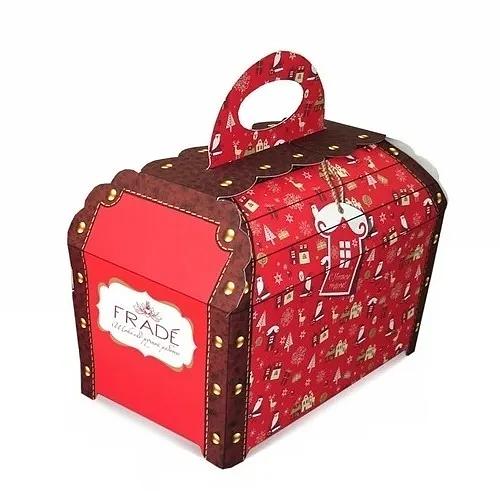 Коробка шоколада ручной работы Fradе́ «Сундук» 1330 г фото 2