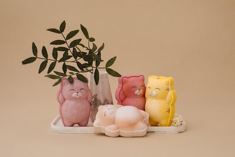 Бомбочка для ванны Eden touch «Котик» 200 г фото 1