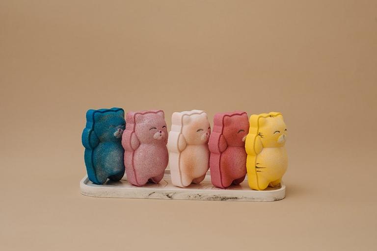 Бомбочка для ванны Eden touch «Котик» 200 г фото 2