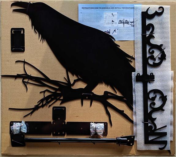 Флюгер «Ворон» ОПТ фото 2