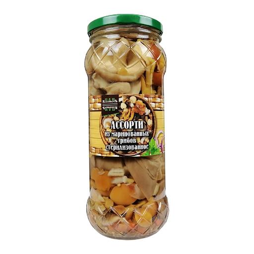 Консервы Пан Консервычъ «Ассорти из маринованных грибов» фото 1