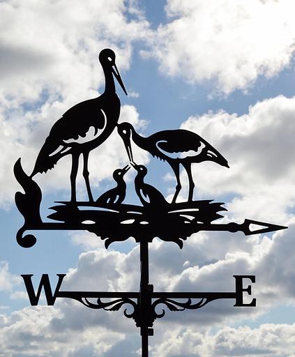 Флюгер «Аисты» ОПТ фото 1