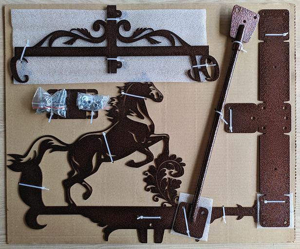 Флюгер «Конь» ОПТ фото 3