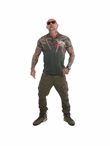 Поло мужское из хлопка Yakuza арт.TPO21047 фото 8