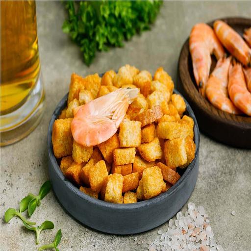 Сухарики Грызли Домашние со вкусом Креветки фото 1