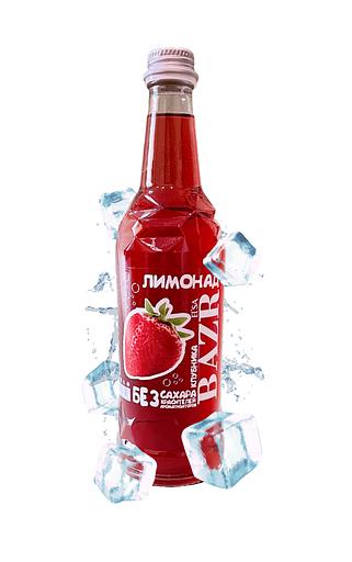 Лимонад «Клубника» 500 мл Базр, опт фото 1