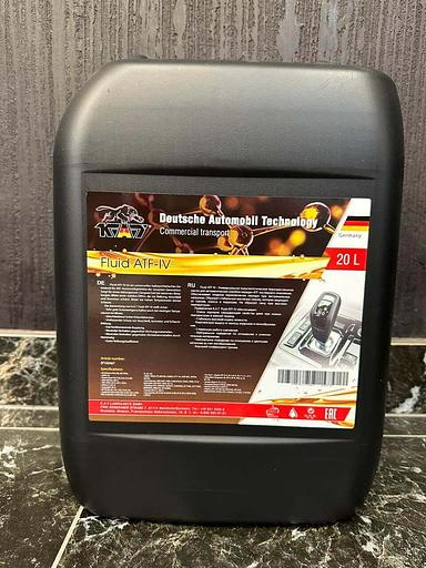 Трансмиссионное масло «K.A.T Fluid ATF-IV» 20 л. ОПТ фото 2