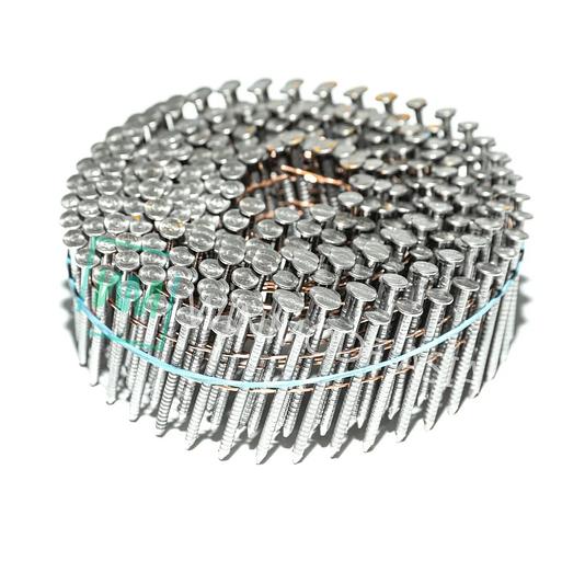 Гвоздь барабанный ершённый 2,8/90 мм 1000шт ПневмоПарк фото 1