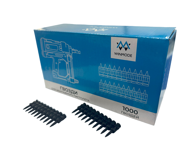 Дюбель гвозди кованные с ребрами жесткости WINMODE 3,0/22mm 1000шт фото 2