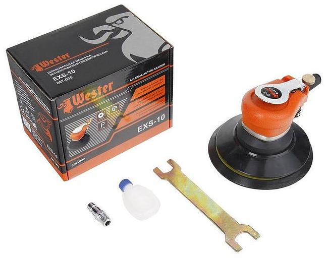 Шлифовальная машина эксцентриковая пневматическая WESTER EXS-10 фото 3