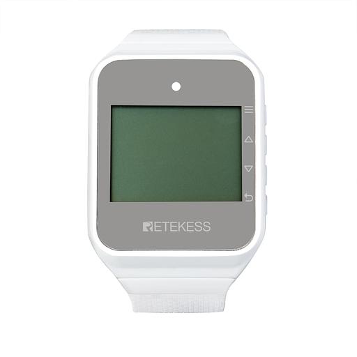 Часы пейджер R22108W, белые фото 4