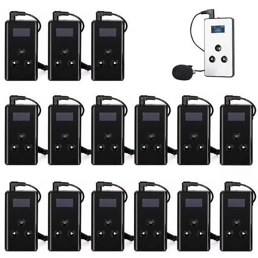 Беспроводная радиогид система на 15 персон SGTR12 фото 1