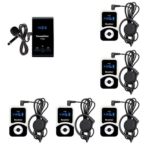 Радиогид система на 5 экскурсантов SGTR02 фото 1