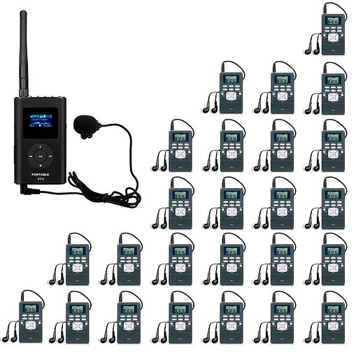 Радиогид система на 25 экскурсантов SGTR01 фото 1