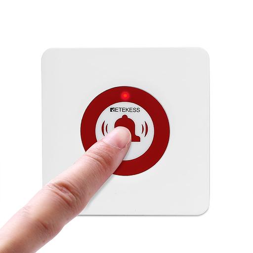 Кнопки вызова Retekess R22002 с защитой IPX3. Комплект из 3-х штук, белые фото 2