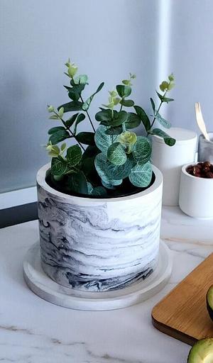 Кашпо с поддоном ОПТ фото 1