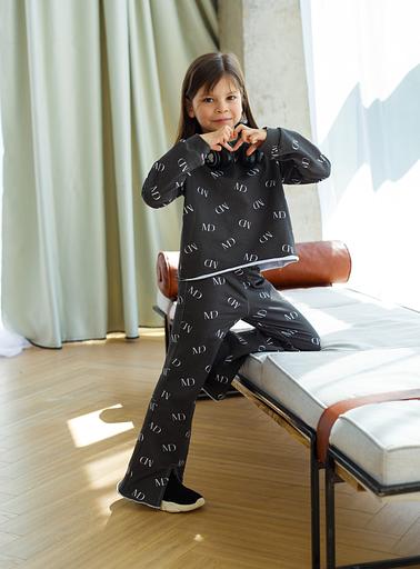 Брюки-клёш MINI DI «Моника» MD на графите, арт.720/70 ОПТ фото 5