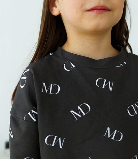 Свитшот MINI DI «Моника» MD на графите, арт.810/70 ОПТ фото 2