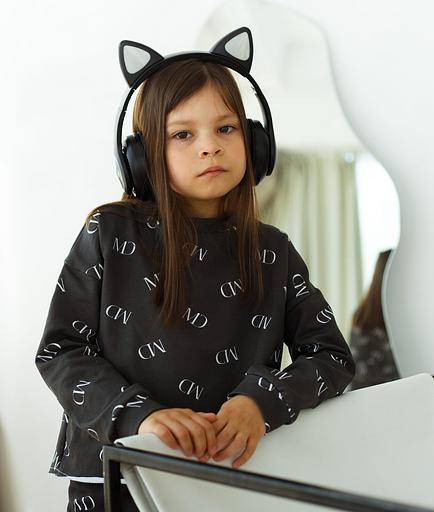 Свитшот MINI DI «Моника» MD на графите, арт.810/70 ОПТ фото 7