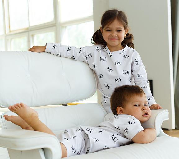 Свитшот MINI DI «Моника» MD на светло-бежевом, арт.810/50 ОПТ фото 4