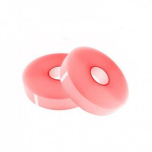 Силиконовая лента неон 40-50 мм, 244 г/м² красная фото 1