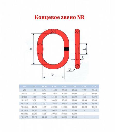 Строп цепной двухветвевой 2СЦ (8 класс прочности) фото 2