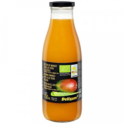 Манго и алоэ нектар био Delizum, 200 мл ОПТ фото 1