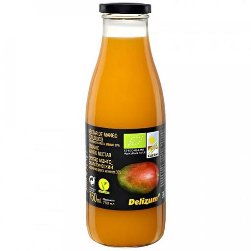 Манговый нектар био Delizum, 200 мл ОПТ фото 3