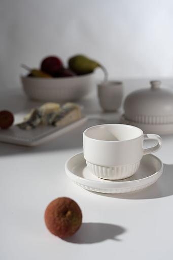 Чашка с блюдцем Billibarri «Urban Fringe» 125 мл, арт.900-543 ОПТ фото 1