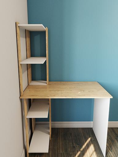 Стол стеллажный Wood&Stone «Рафул» 65×95×147.6 см фото 5