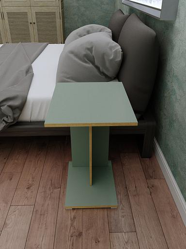 Столик журнальный Wood&Stone «Астион» муссон 41.5×41.5×60 см фото 1