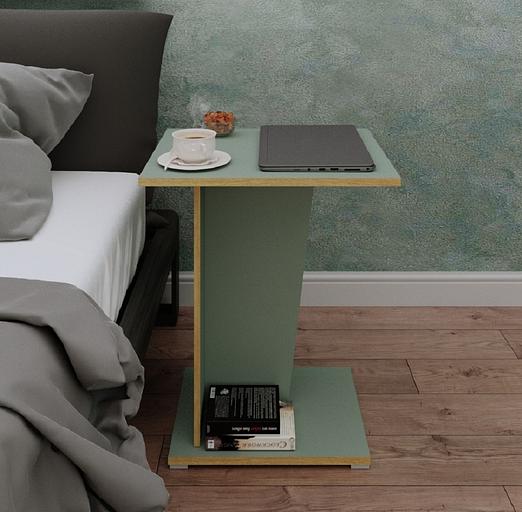 Столик журнальный Wood&Stone «Астион» муссон 41.5×41.5×60 см фото 6