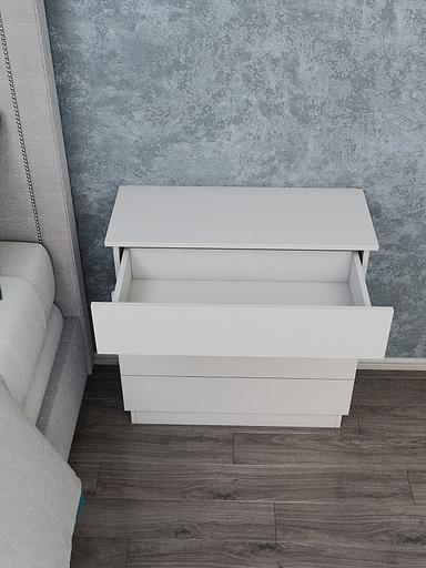 Комод Wood&Stone «Малави» белый 77.8×32.2×79.4 см фото 7