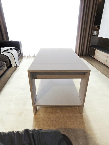 Столик журнальный Wood&Stone «Шеда» белый 90×50.2×50 см фото 5