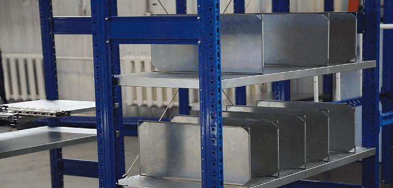 Полочные стеллажи для склада ОПТ фото 4