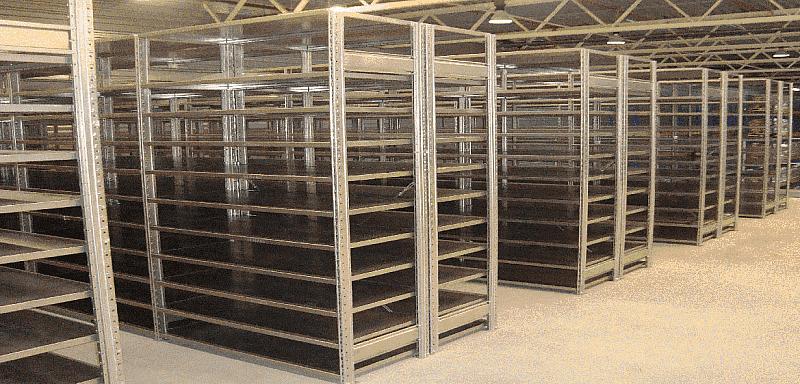 Полочные стеллажи для склада ОПТ фото 6