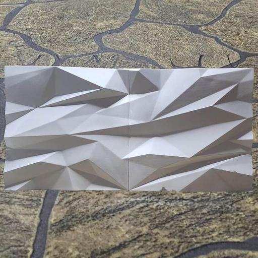 Панель гипсовая 3D эконом «Скала» 500×500 мм фото 1